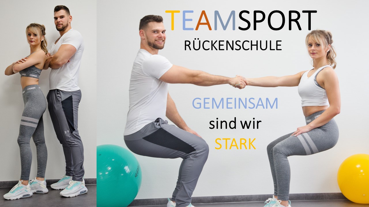 Teamsport in der Rückenschule 