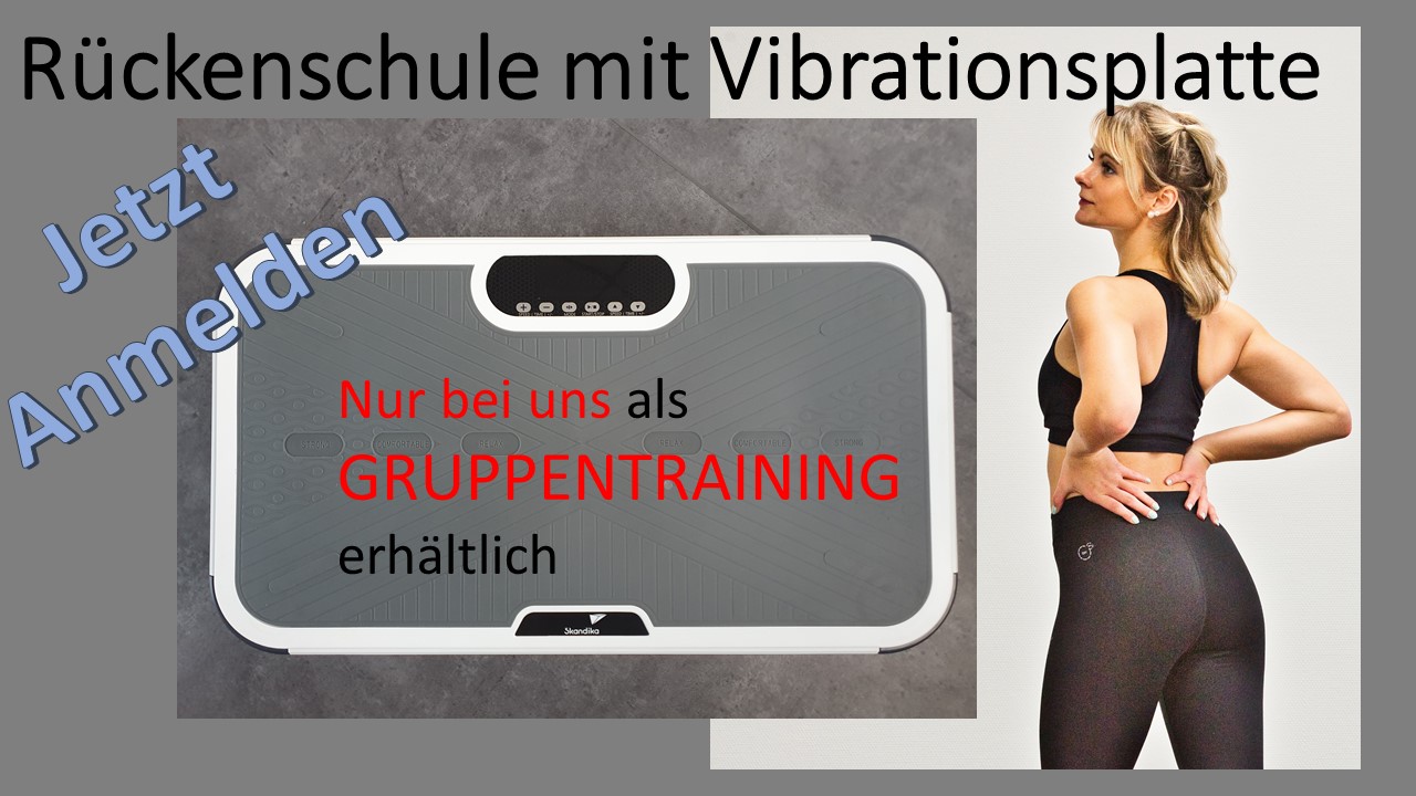 Gruppentraining mit der Vibrationsplatte